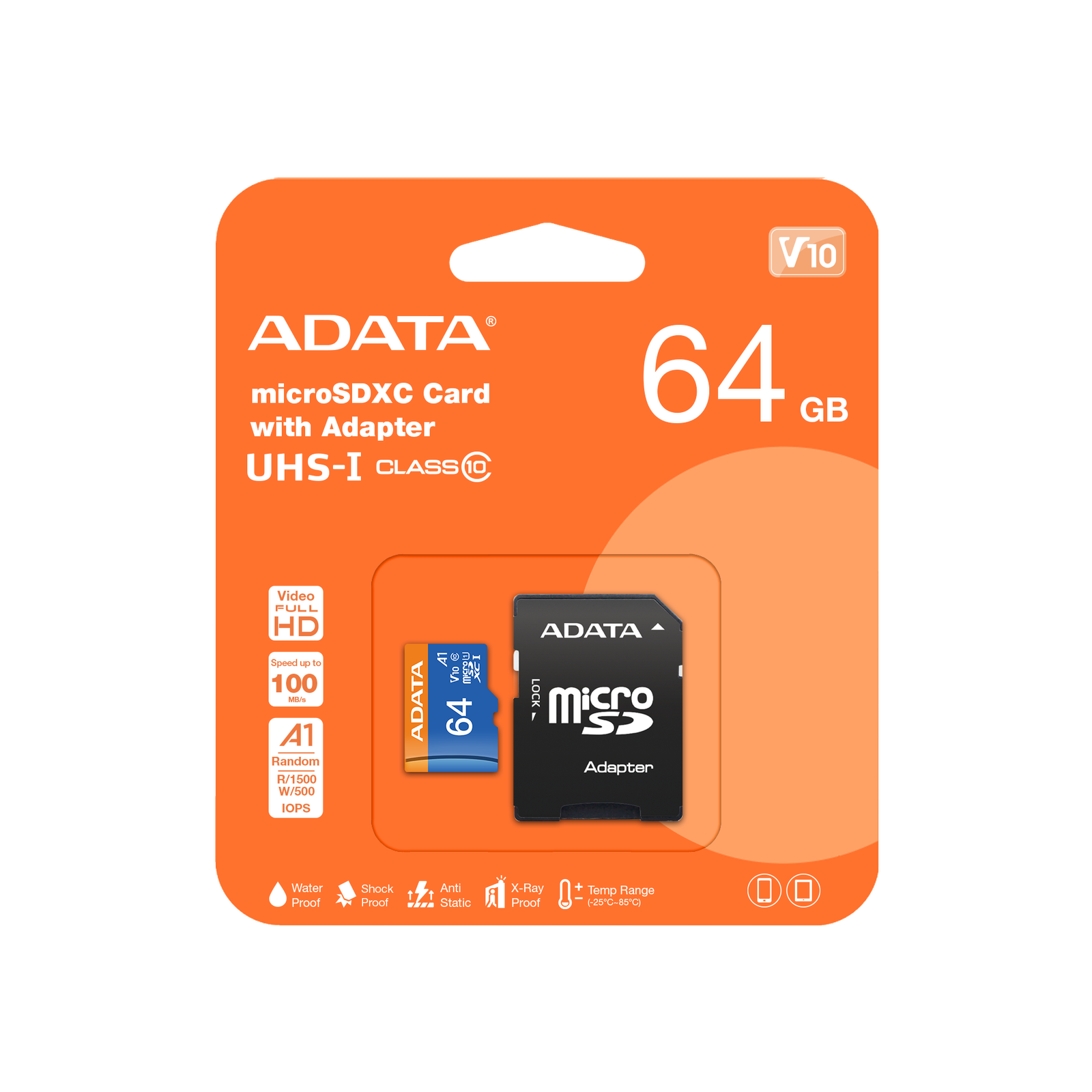 MEMORIA MICRO SDXC ADATA 128GB UHS-I CL10 A1 - Imagen 2